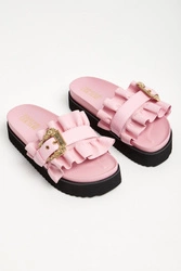 Klapki damskie na platformie VERSACE JEANS COUTURE