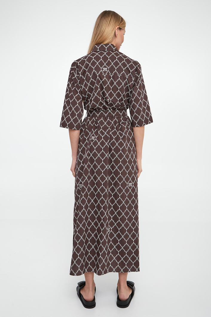 Sukienka midi Daniel MAX MARA BEACHWEAR