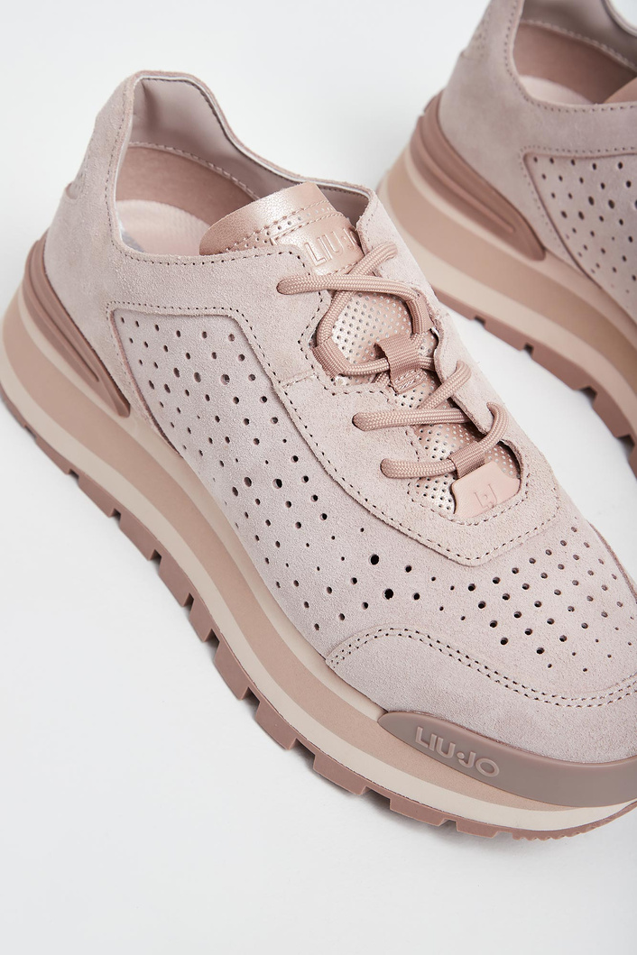 Sneakersy damskie skórzane LIU JO