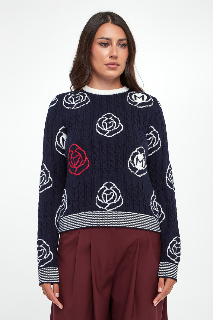 Sweter damski wełniany Fumato MARELLA SPORT