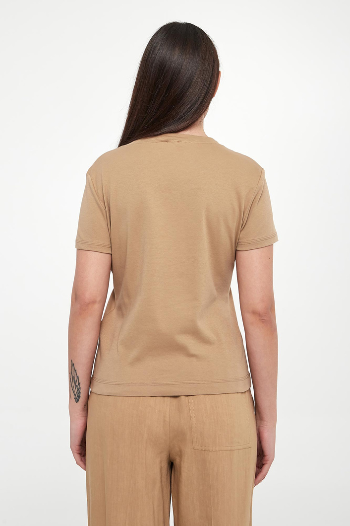 T-shirt damski Langue MARELLA MONOCHROME