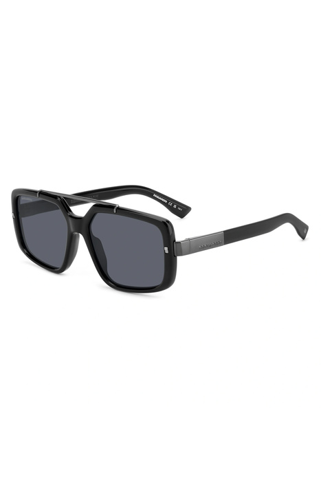 Okulary przeciwsłoneczne męskie D2 0120/S 807IR DSQUARED2