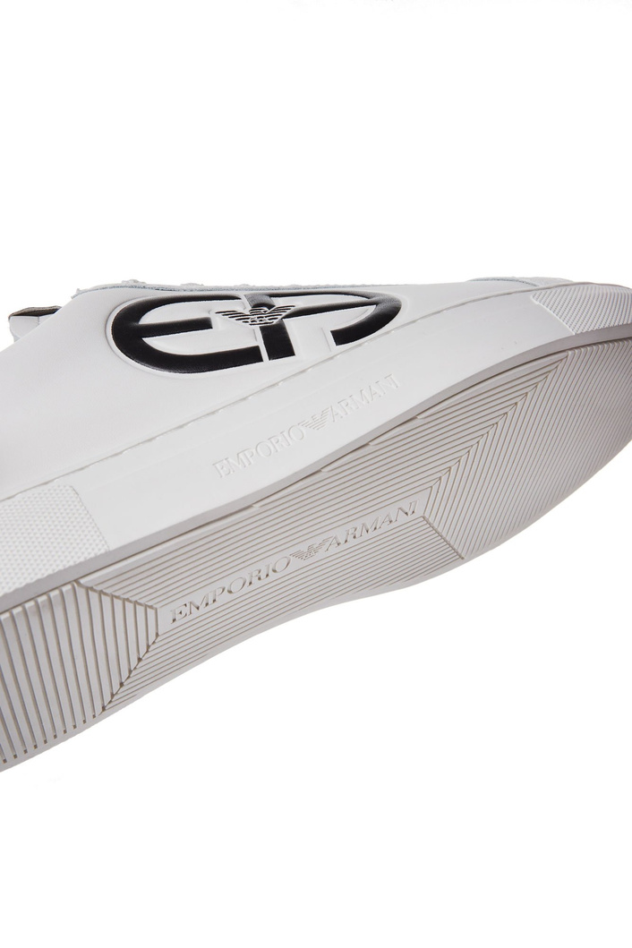Sneakersy męskie skórzane EMPORIO ARMANI