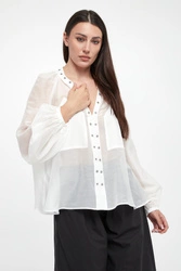 Koszula damska z jedwabiem Darren PINKO