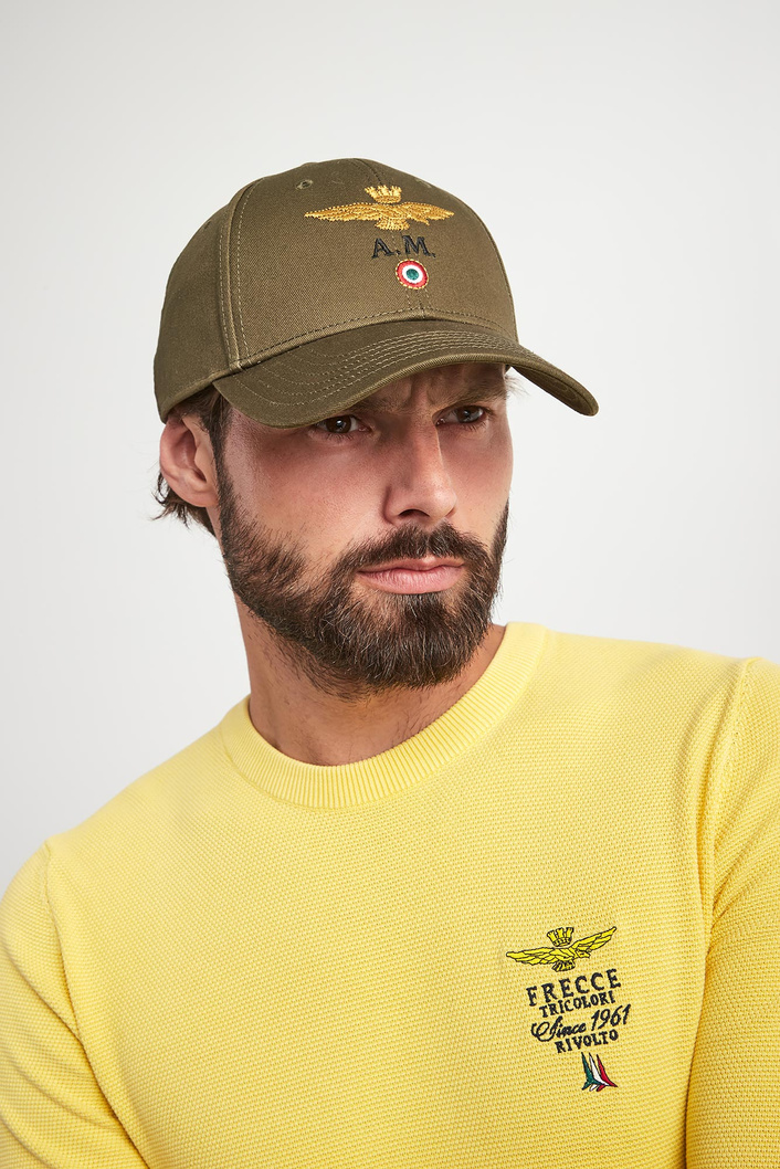 Czapka z daszkiem męska AERONAUTICA MILITARE