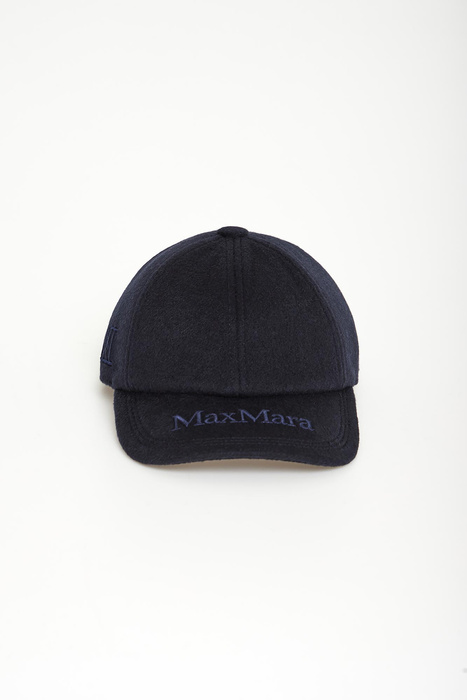 Czapka z daszkiem damska kaszmirowa Lancia MAX MARA ACCESSORI