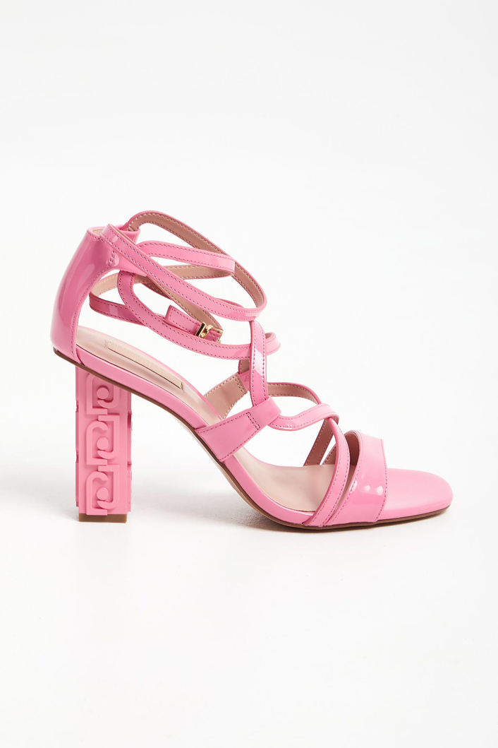 Sandały damskie na obcasie LIU JO