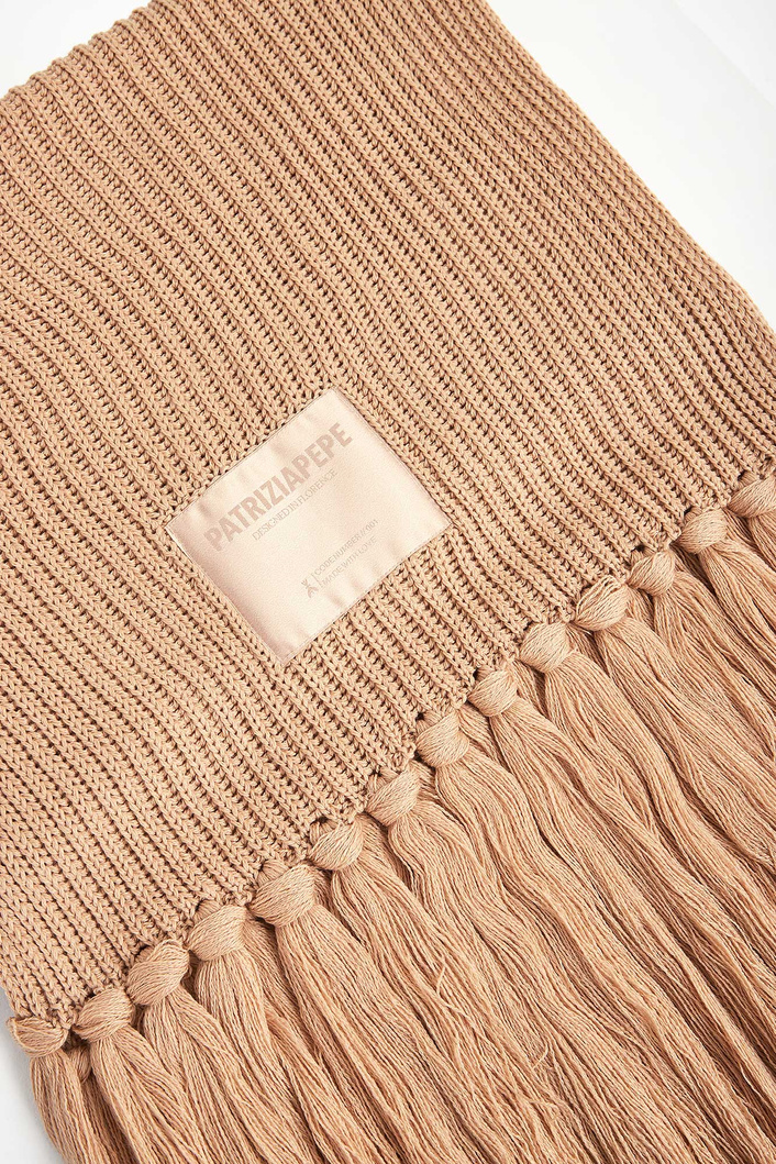 Szal damski wełniany PATRIZIA PEPE