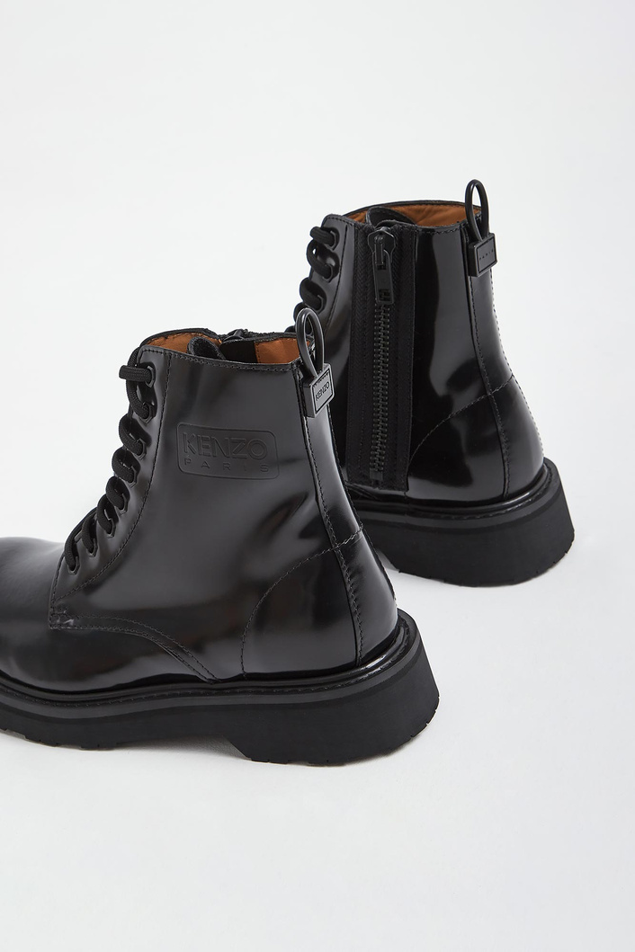 Trapery damskie skórzane KENZO