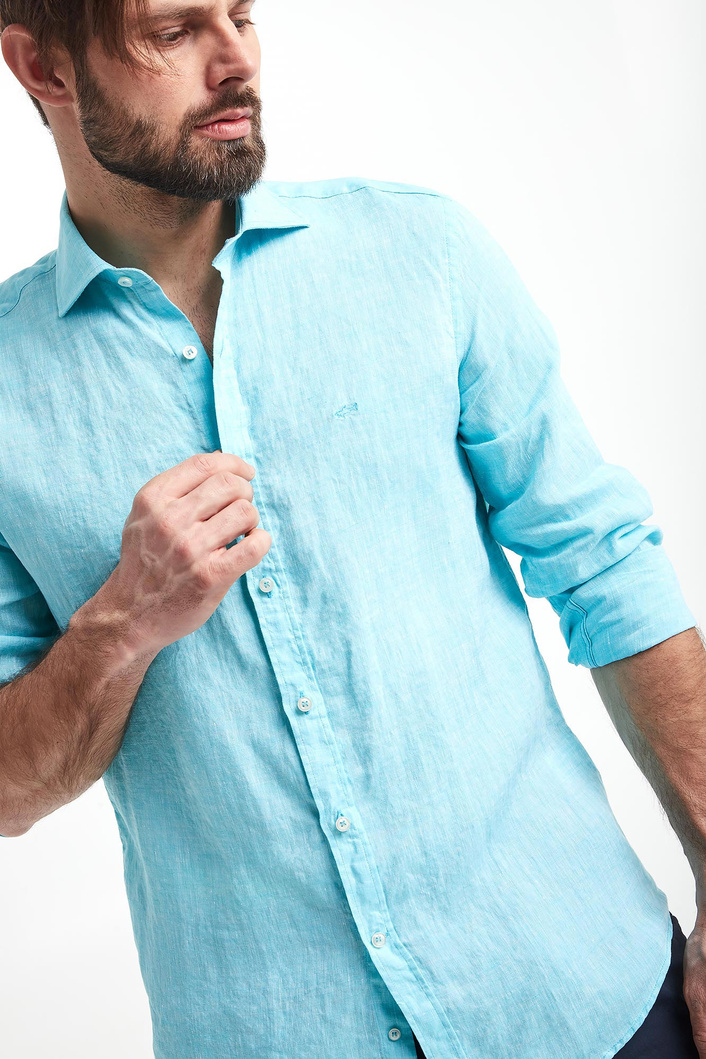 Koszula męska lniana PAUL&SHARK