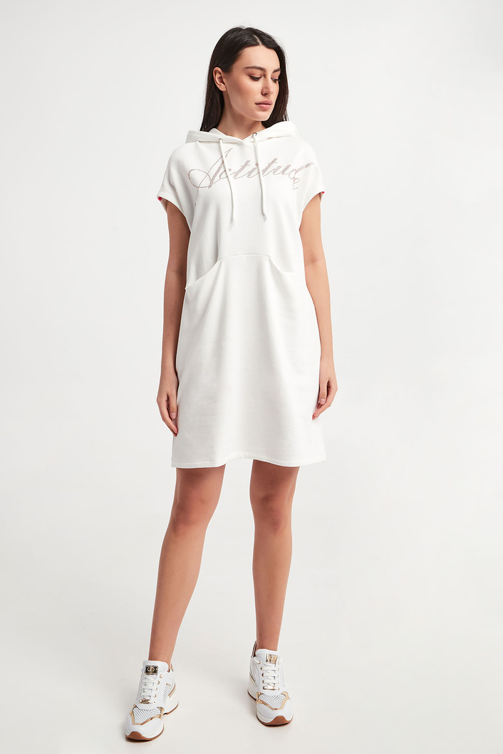 Sukienka z kapturem TWINSET ACTITUDE