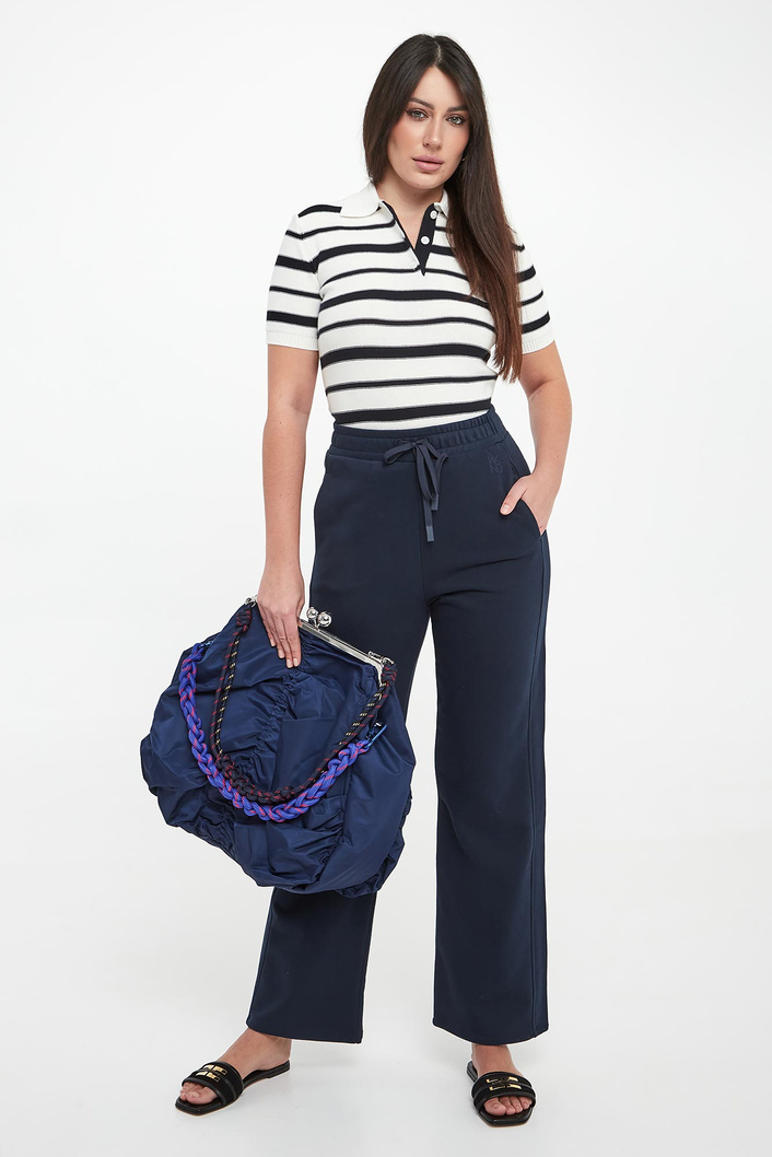 Torebka damska gabardynowa Pasticciono Pesche WEEKEND MAX MARA