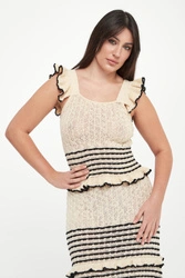 Top damski ażurowy TWINSET U&B