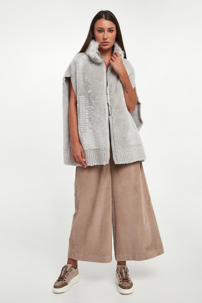 Kamizelka damska futrzana naturalna DIEGO M