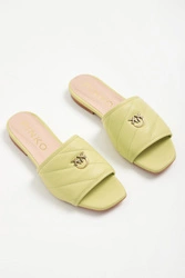 Klapki skórzane Molly PINKO