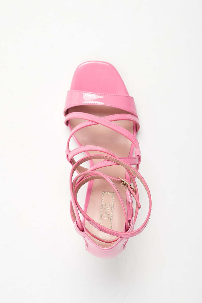 Sandały damskie na obcasie LIU JO