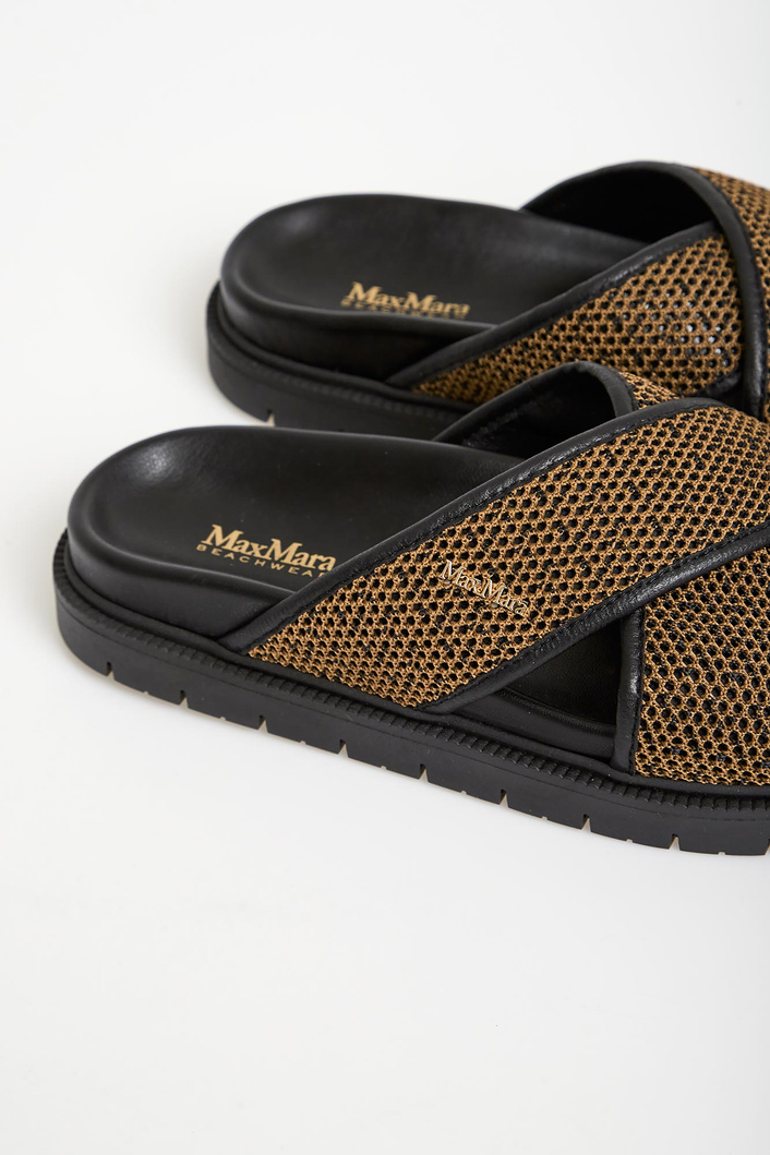 Klapki damskie Party MAX MARA BEACHWEAR