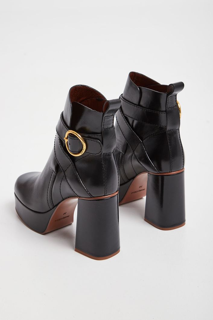 Botki skórzane SEE BY CHLOÉ