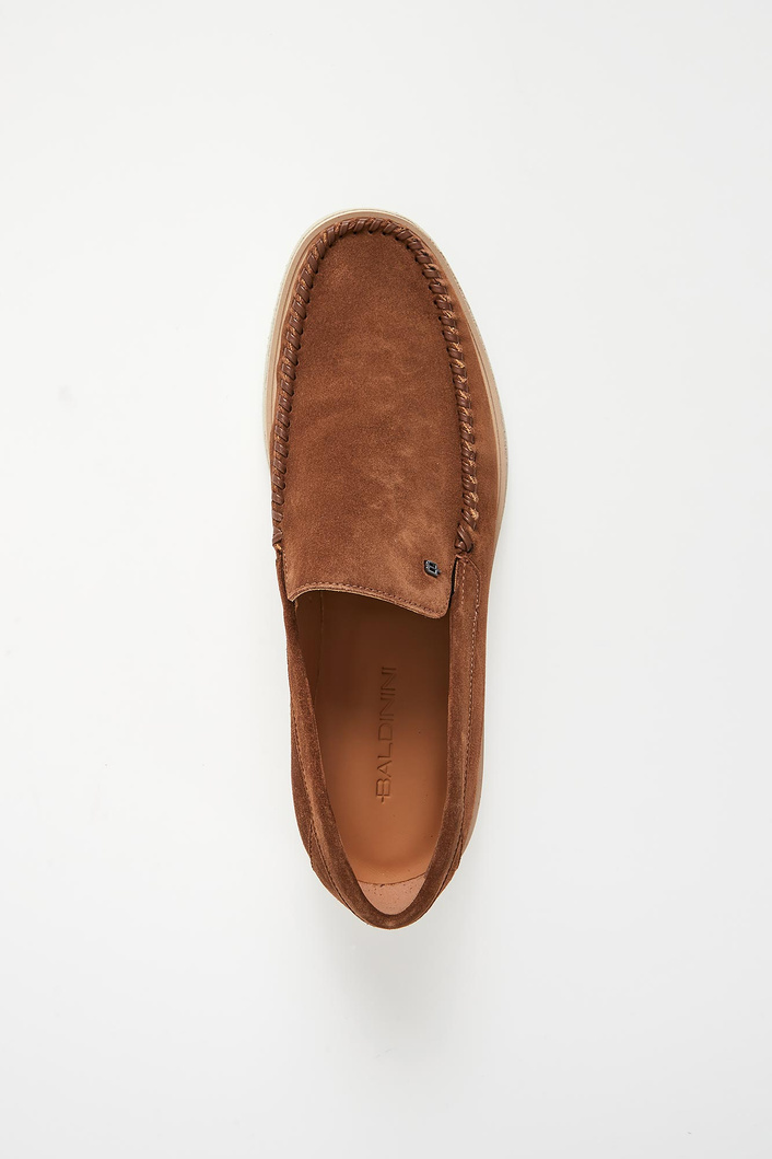 Loafersy męskie zamszowe BALDININI