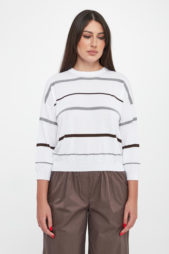 Sweter damski w paski PESERICO