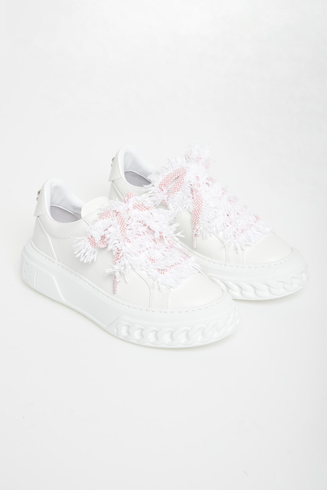 Sneakersy damskie skórzane CASADEI
