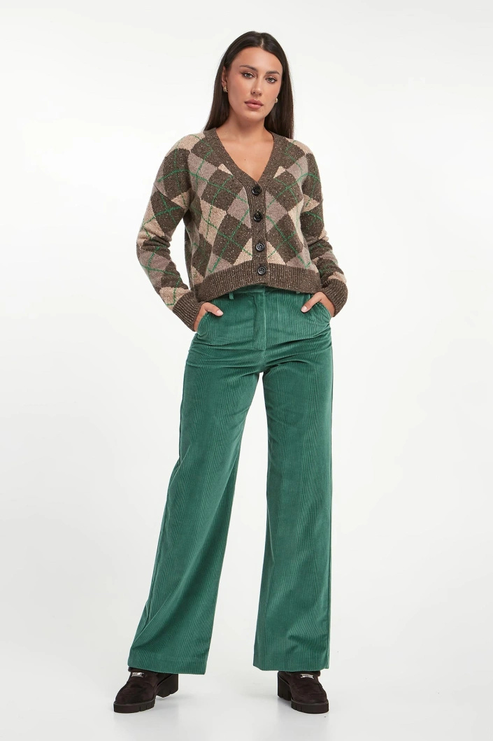 Spodnie damskie sztruksowe Tania WEEKEND MAX MARA