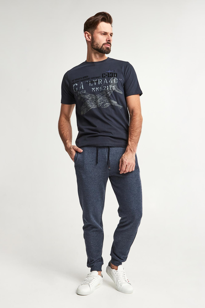 T-shirt męski AERONAUTICA MILITARE