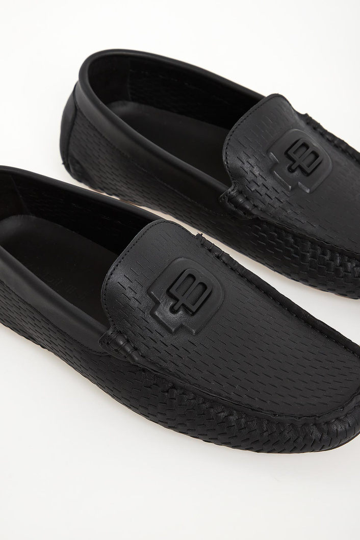 Loafersy męskie skórzane BALDININI