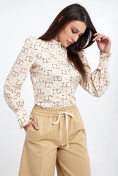 Koszula z logo TWINSET