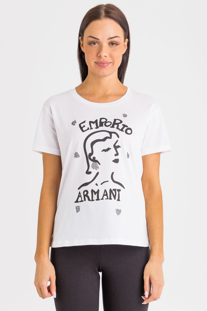 T-shirt damski EMPORIO ARMANI