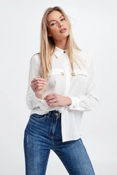 Koszula damska z krepy ELISABETTA FRANCHI