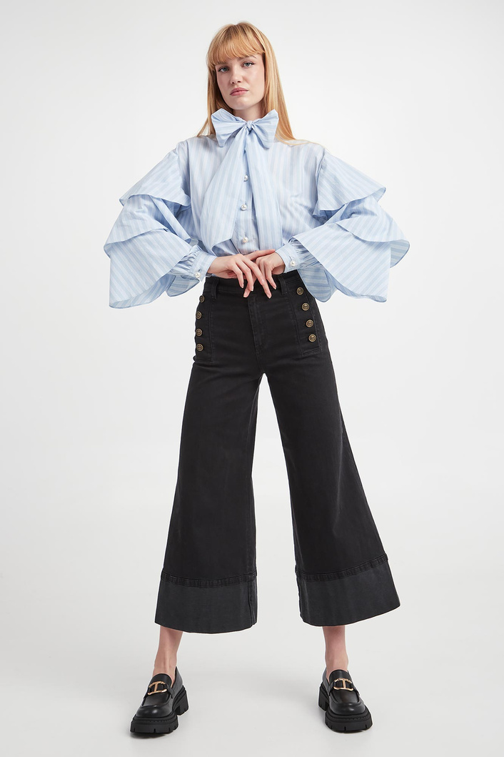 Koszula damska z falbanami CUSTOMMADE