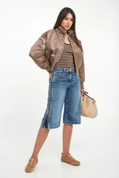 Bermudy damskie jeansowe ELISABETTA FRANCHI