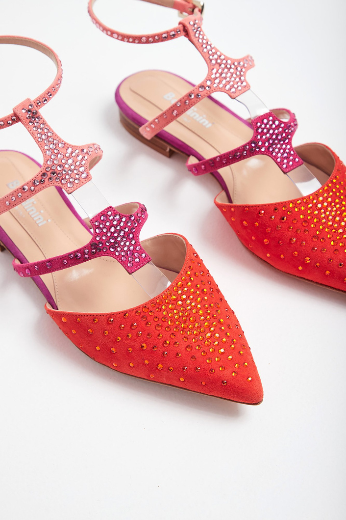 Czółenka skórzane BALDININI