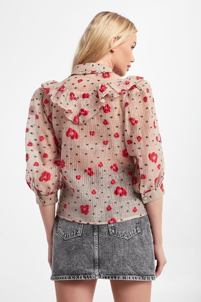 Bluzka z żabotem CUSTOMMADE