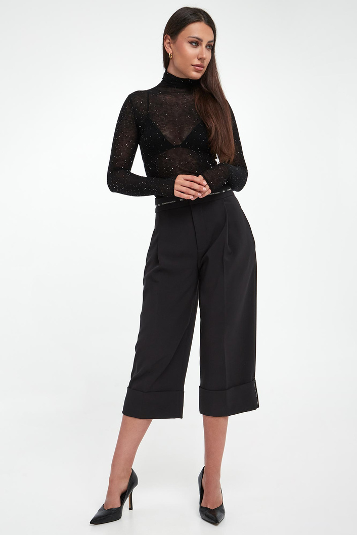 Golf damski wełniany Moss PINKO