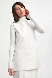 Top damski z ekoskóry Sagoma MAX MARA LEISURE