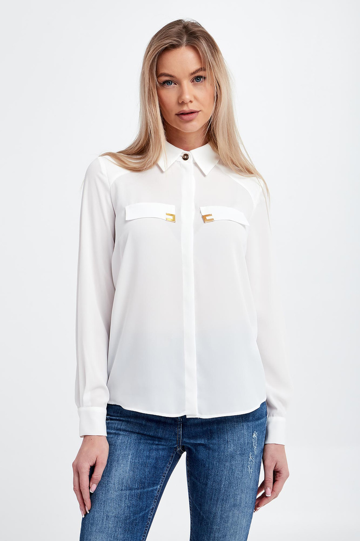 Koszula damska z krepy ELISABETTA FRANCHI