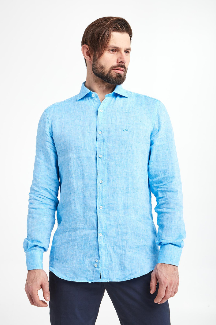 Koszula męska lniana PAUL&SHARK