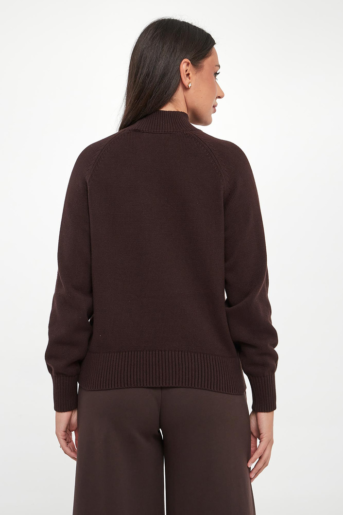 Sweter damski z logo ARMANI EXCHANGE