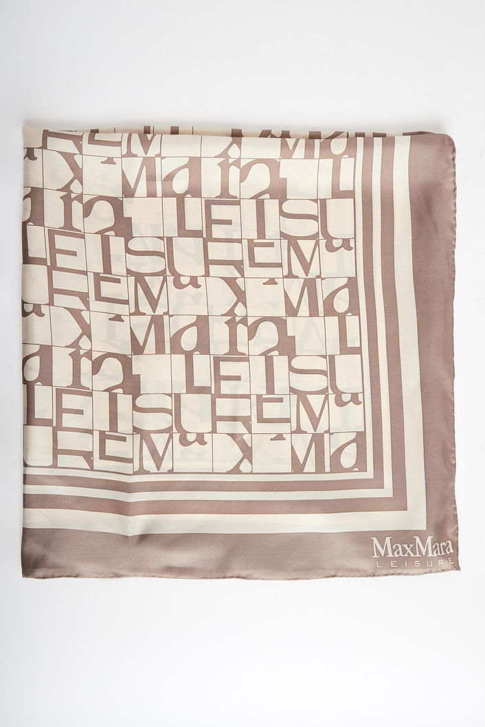 Szal damski jedwabny Mozart MAX MARA LEISURE