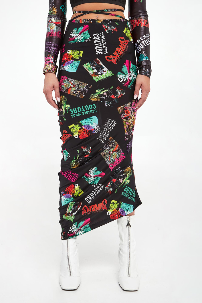 Spódnica midi VERSACE JEANS COUTURE