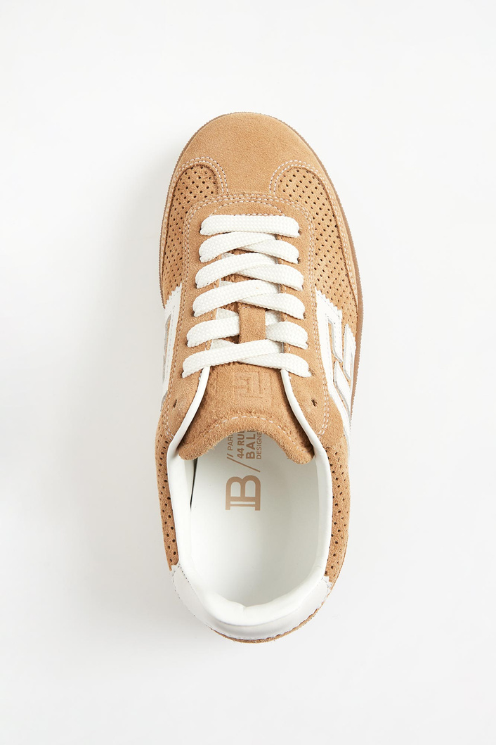 Sneakersy damskie skórzane Swan BALMAIN