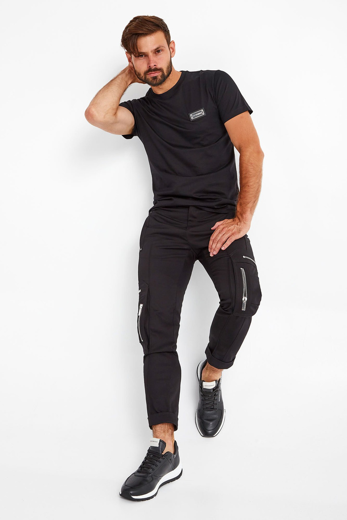 Sneakersy męskie skórzane EMPORIO ARMANI