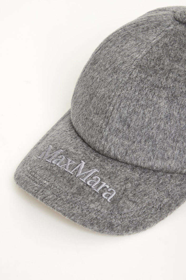 Czapka z daszkiem damska kaszmirowa Lancia MAX MARA ACCESSORI