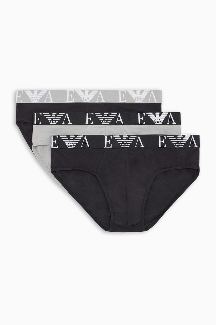 Slipy męskie 3-PAK EMPORIO ARMANI UNDERWEAR