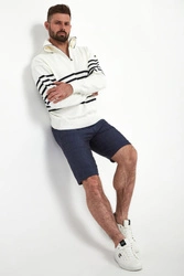 Bermudy męskie lniane PAUL&SHARK