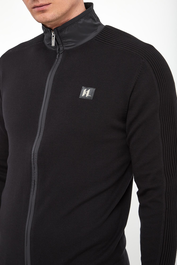 Sweter męski zapinany KARL LAGERFELD