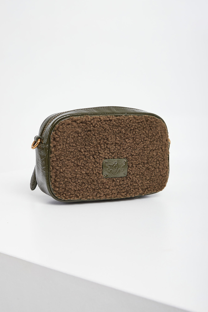 Torebka damska futerkowa PINKO