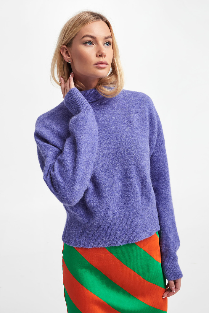 Golf damski z wełną merino Nola SAMSØE SAMSØE